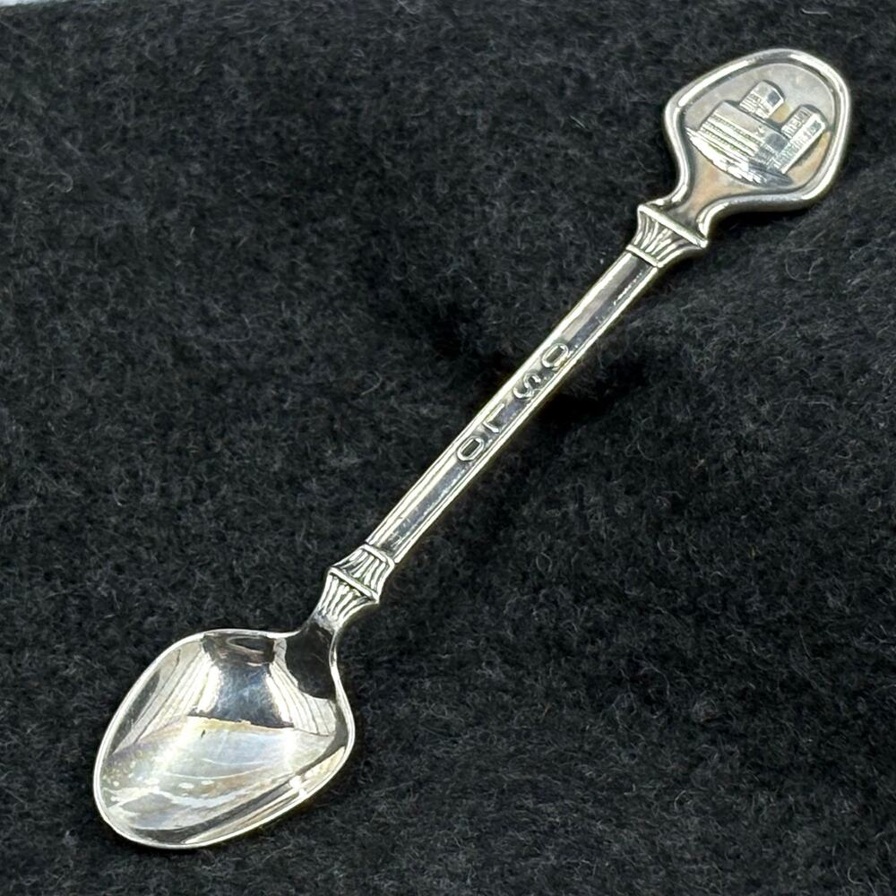 Vintage Norway Norge Souvenir Spoon MEMA EX ALP Silverplate